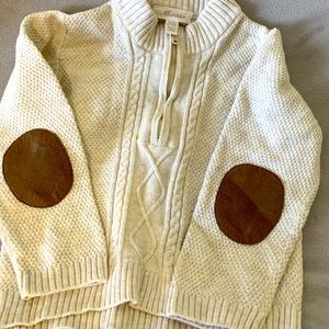 18 month sweater with arm patches